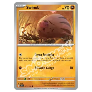 Swinub 077/159 Avventure Insieme  (IT)