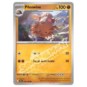 Piloswine 078/159 Avventure Insieme  (IT)