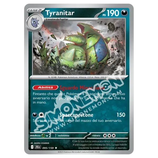 Tyranitar 095/159 Avventure Insieme Foil (IT)