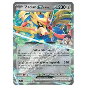 Zacian-ex di Hop 111/159 Avventure Insieme  (IT)