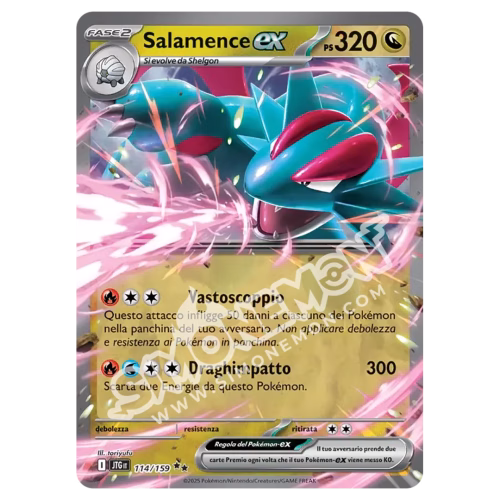 Salamence-ex 114/159 Avventure Insieme (IT)