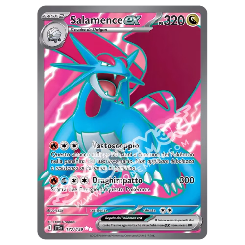 Salamence-ex 177/159 Avventure Insieme (IT)