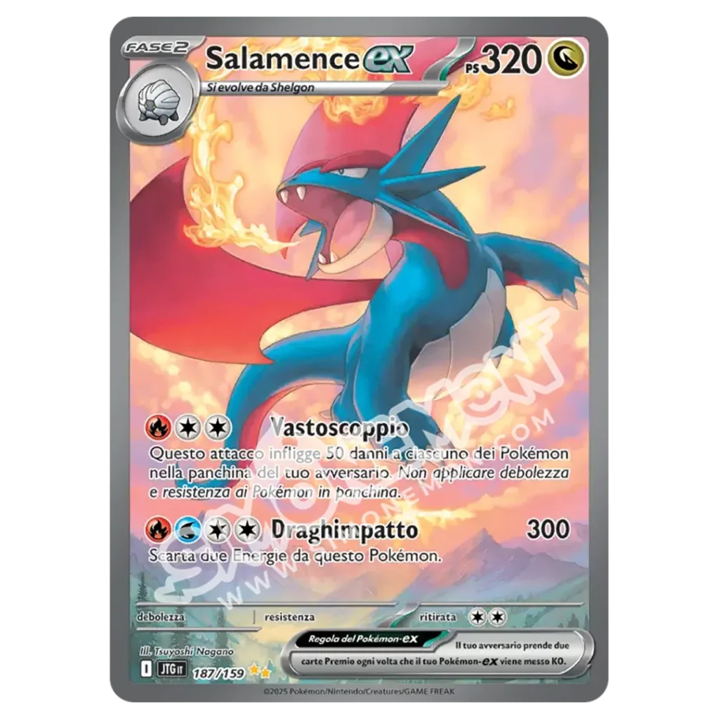 Salamence-ex 187/159 Avventure Insieme (IT)
