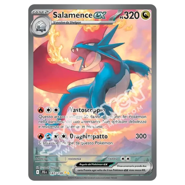 Salamence-ex 187/159 Avventure Insieme (IT)