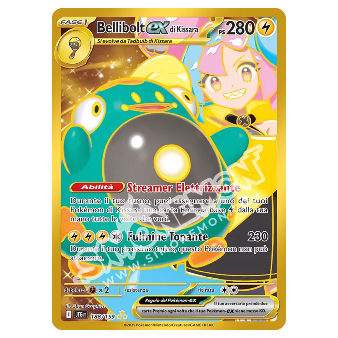 Bellibolt-ex di Kissara 188/159 Avventure Insieme (IT)