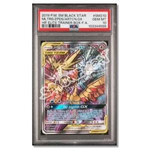 Moltres Zapdos Articuno GX 210 Destino Sfuggente PSA 10 (EN)
