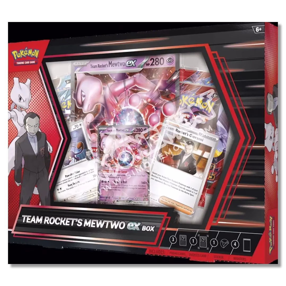 Collezione MewTwo Ex Del Team Rocket