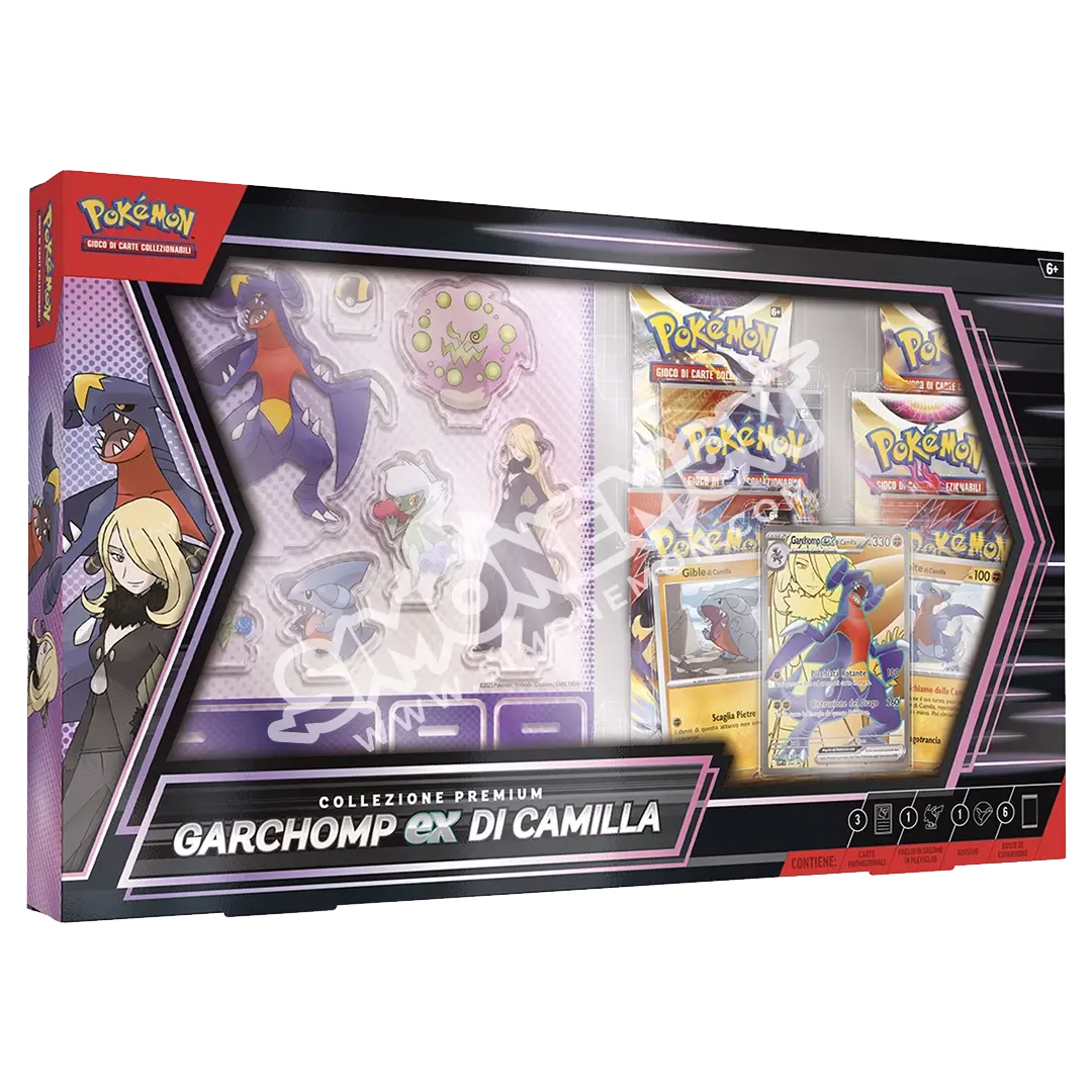 Collezione premium Garchomp EX di Camilla