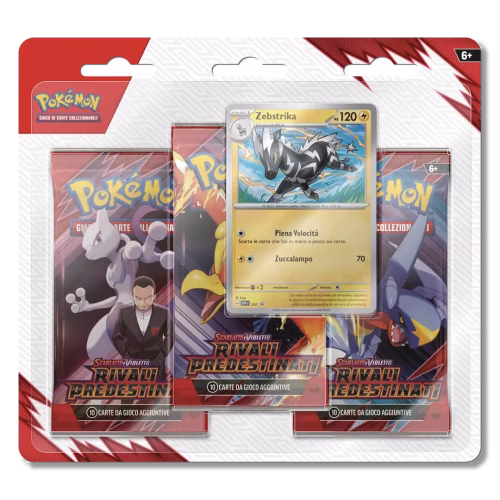 Rivali Predestinati - Blister 3 Buste Zebstrika (IT)