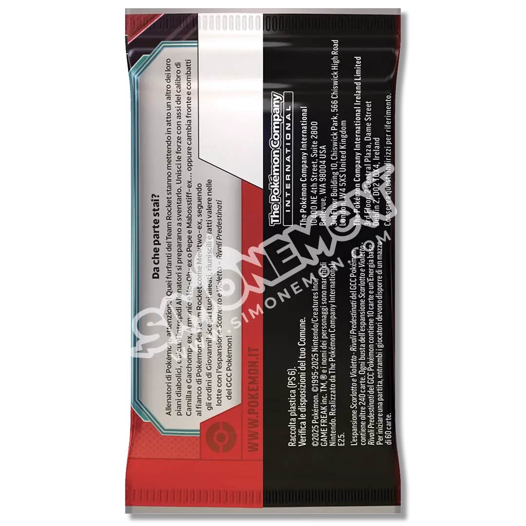 Bustina Rivali Predestinati Scarlatto e Violetto – 10 Carte (IT)
