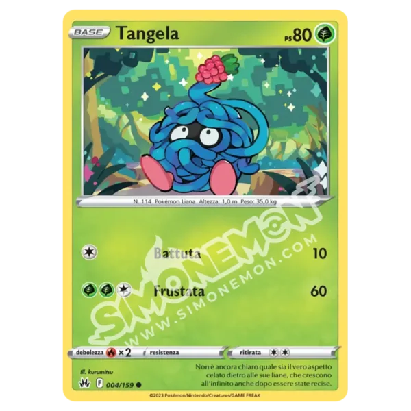 Tangela 004/159 Zenit Regale Reverse (IT)