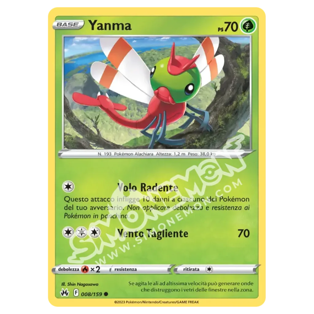 Yanma 008/159 Zenit Regale Reverse (IT)