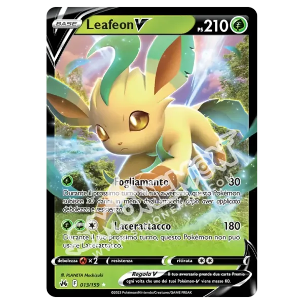Leafeon V 013/159 Zenit Regale  (IT)