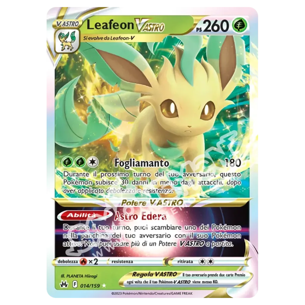 Leafeon V ASTRO 014/159 Zenit Regale  (IT)