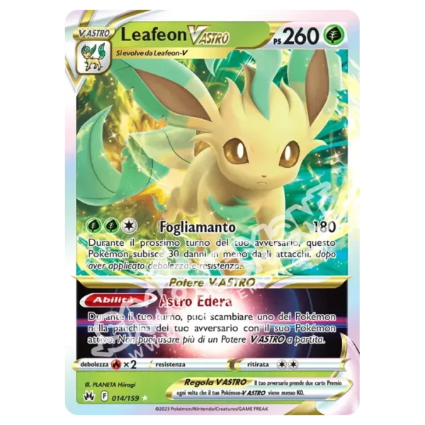 Leafeon V ASTRO 014/159 Zenit Regale  (IT)