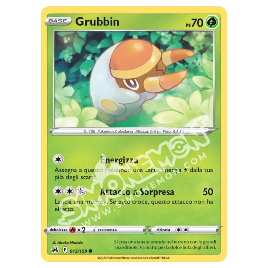 Grubbin 015/159 Zenit Regale  (IT)