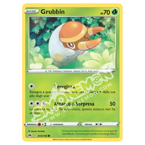 Grubbin 015/159 Zenit Regale  (IT)