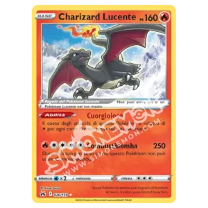 Charizard Lucente 020/159 Zenit Regale  (IT)