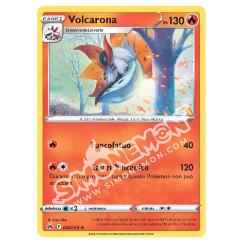Volcarona 025/159 Zenit Regale (IT)