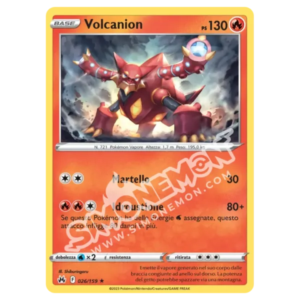 Volcanion 026/159 Zenit Regale Foil (IT)