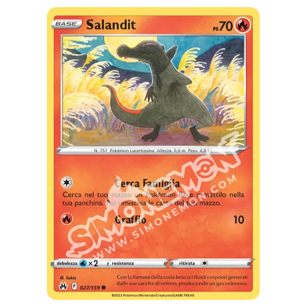 Salandit 027/159 Zenit Regale Reverse (IT)