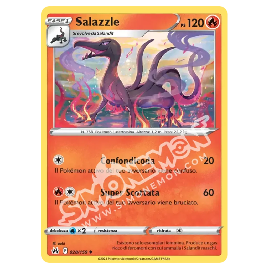 Salazzle 028/159 Zenit Regale Reverse (IT)