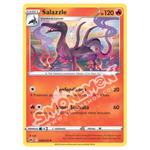 Salazzle 028/159 Zenit Regale Reverse (IT)