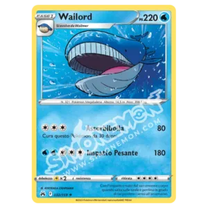 Wailord 032/159 Zenit Regale Reverse (IT)