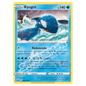 Kyogre 036/159 Zenit Regale Reverse (IT)