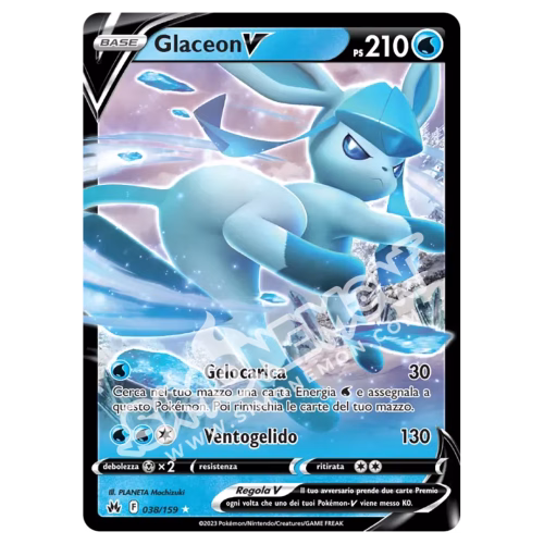 Glaceon V 038/159 Zenit Regale (IT)