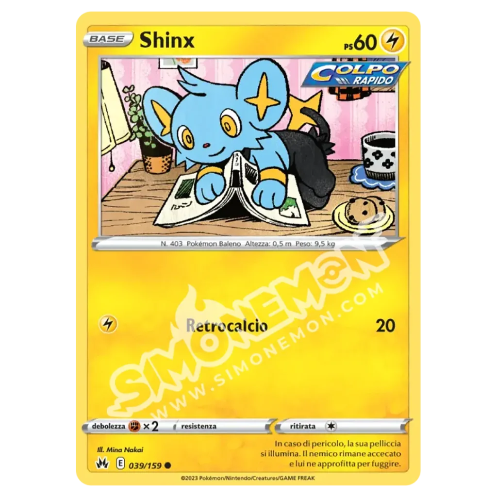 Shinx 039/159 Zenit Regale Reverse (IT)