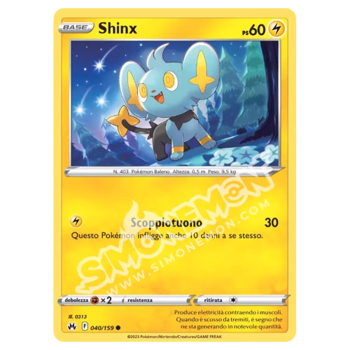 Shinx 040/159 Zenit Regale Reverse (IT)