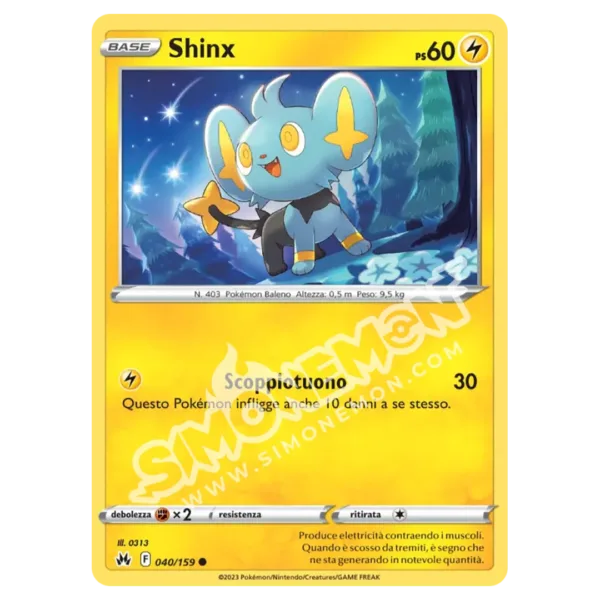 Shinx 040/159 Zenit Regale Reverse (IT)