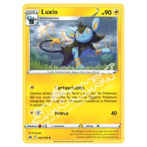 Luxio 042/159 Zenit Regale Reverse (IT)