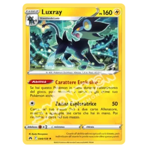 Luxray 044/159 Zenit Regale Reverse (IT)