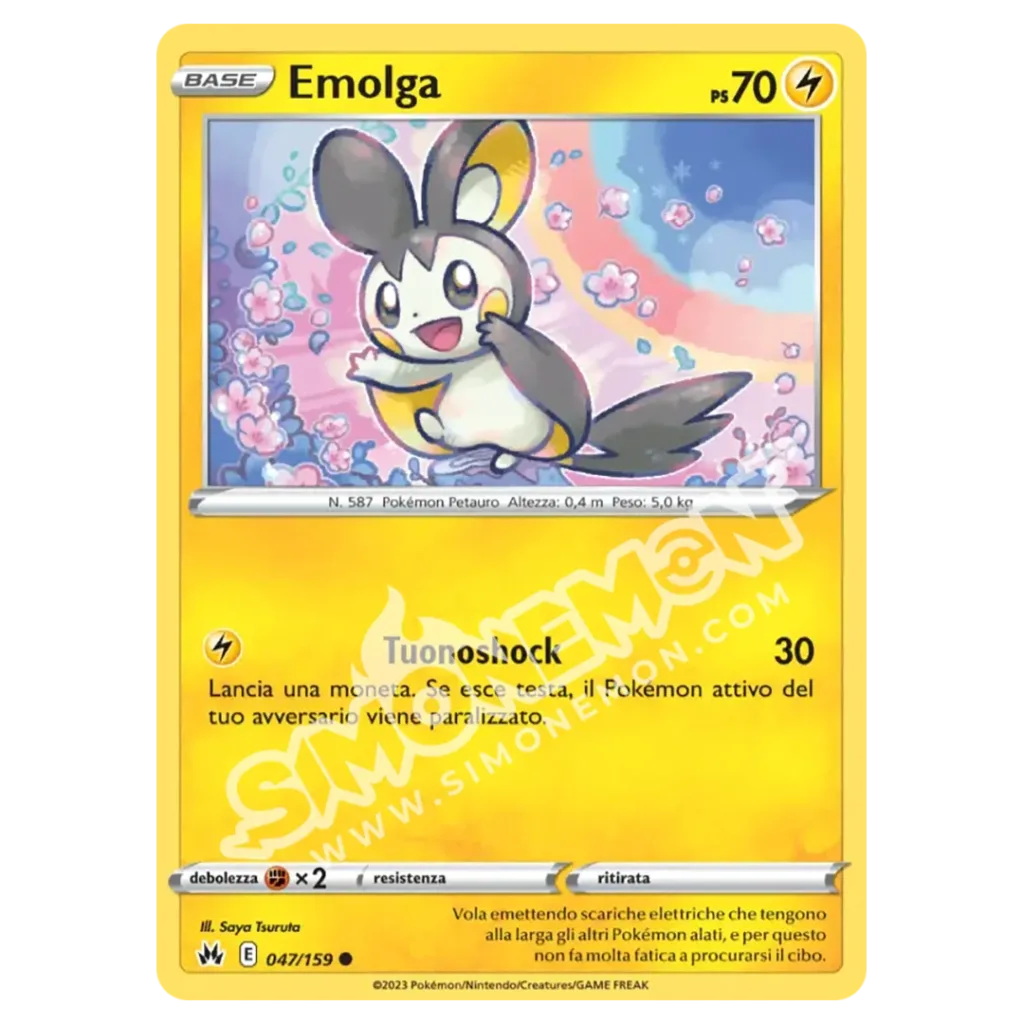 Emolga 047/159 Zenit Regale  (IT)