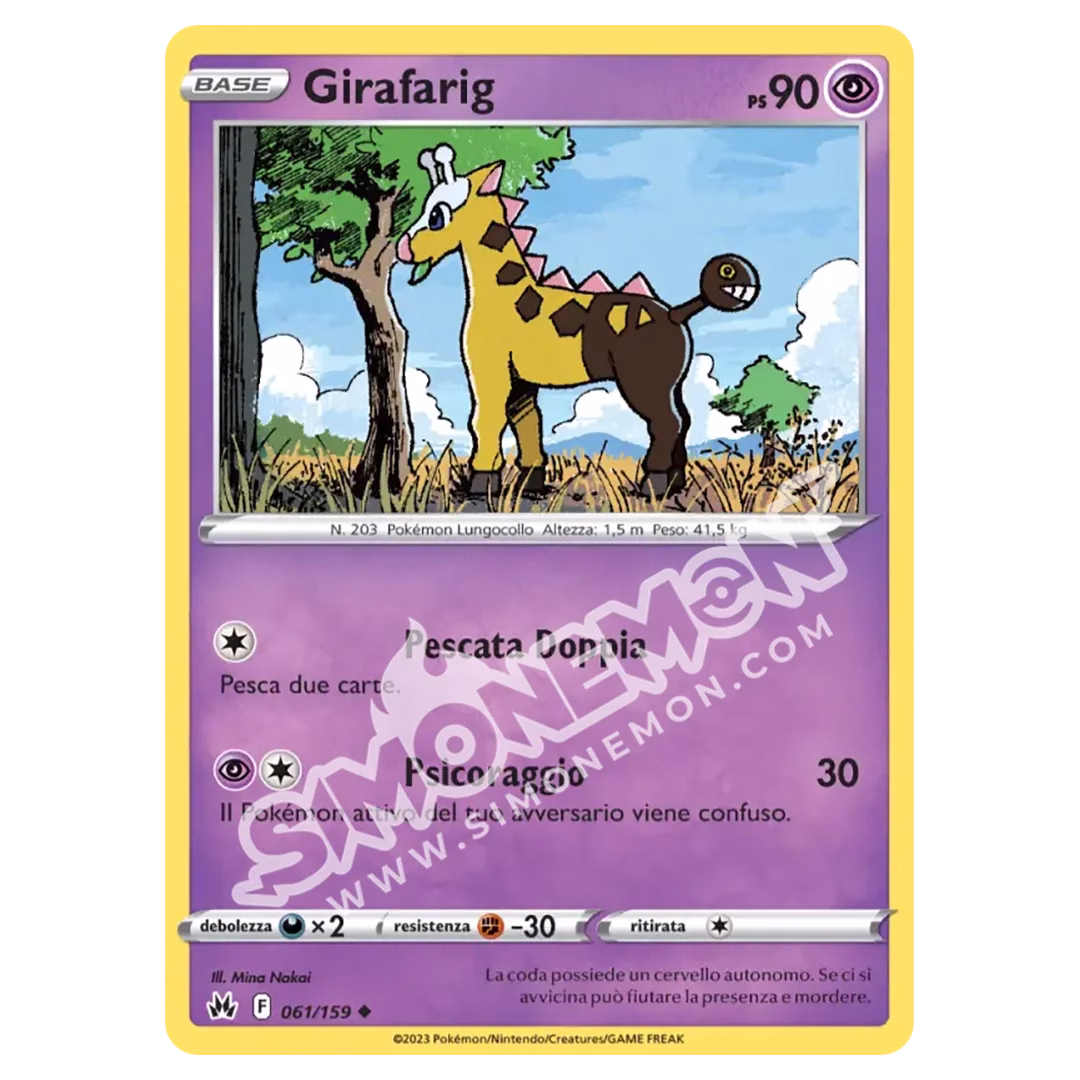 Girafarig 061/159 Zenit Regale (IT)