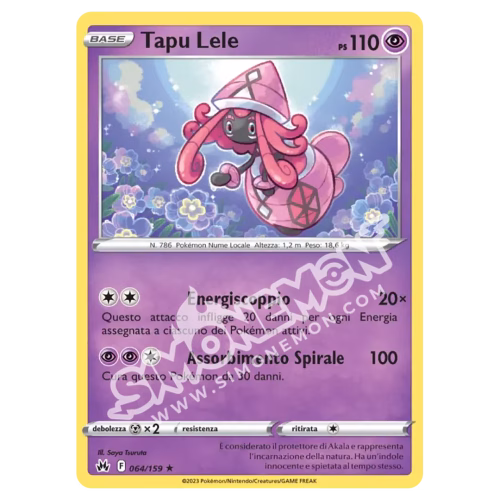 Tapu Lele 064/159 Zenit Regale Foil (IT)