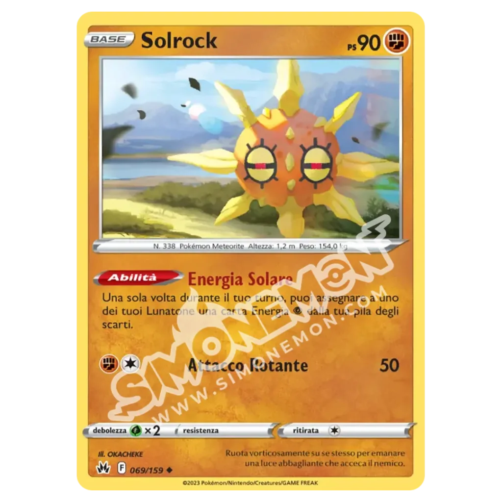 Solrock 069/159 Zenit Regale Reverse (IT)