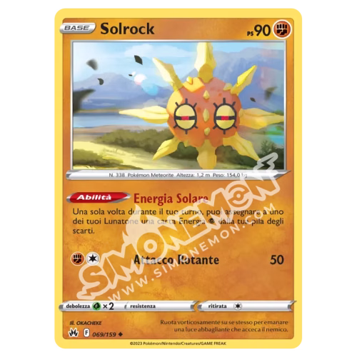 Solrock 069/159 Zenit Regale Reverse (IT)