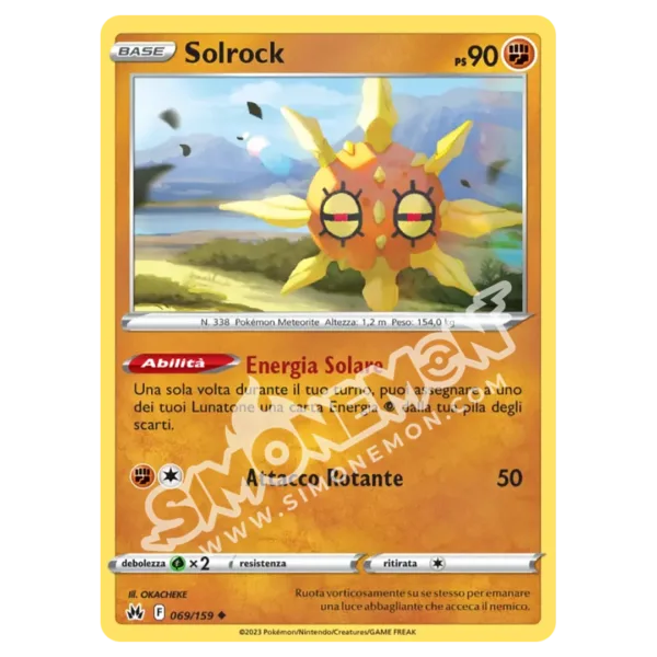 Solrock 069/159 Zenit Regale Reverse (IT)