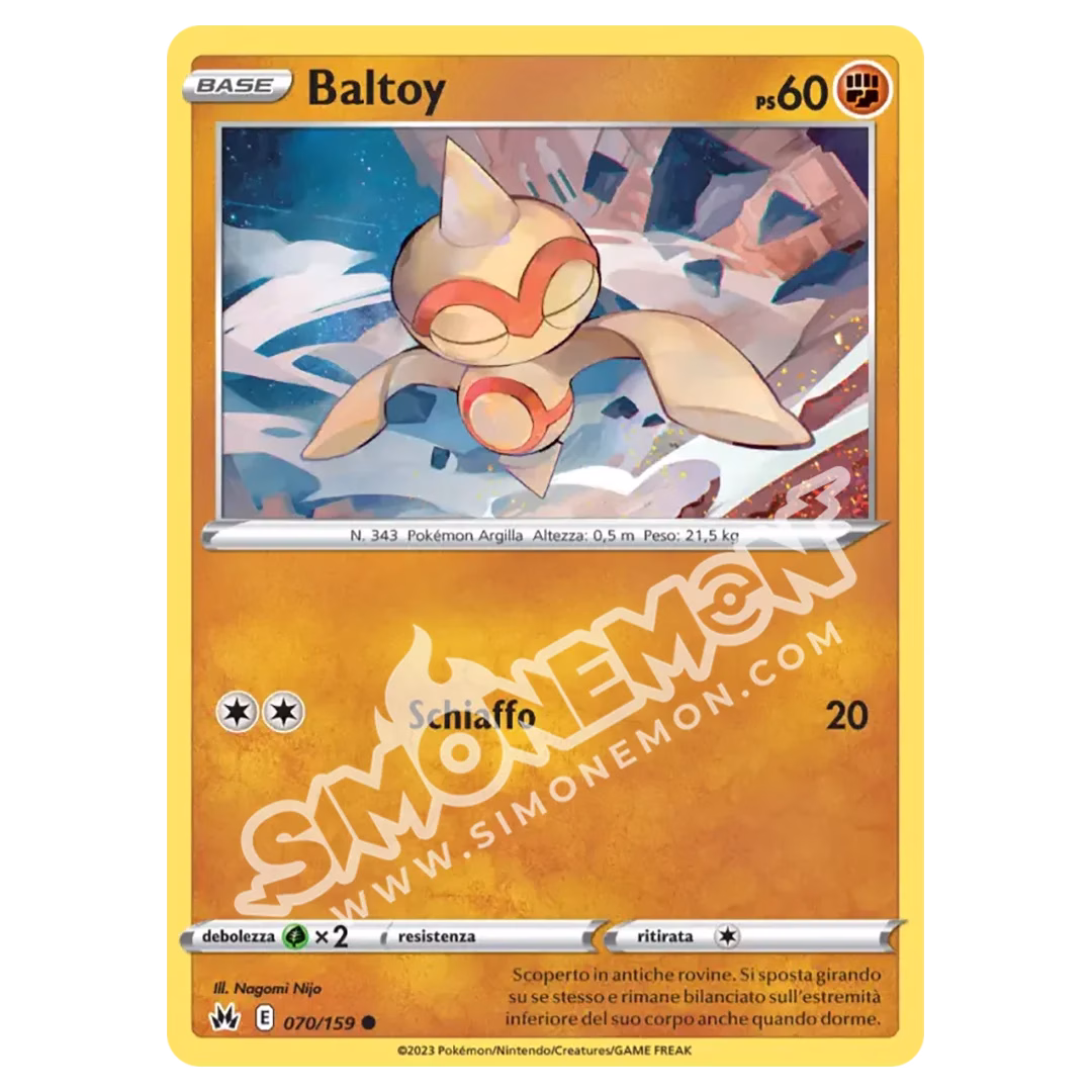 Baltoy 070/159 Zenit Regale Reverse (IT)