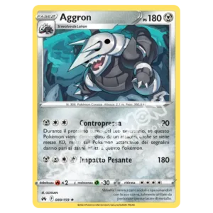 Aggron 089/159 Zenit Regale Foil (IT)