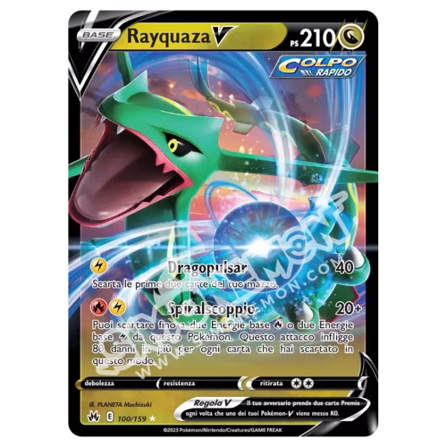 Rayquaza V 100/159 Zenit Regale (IT)