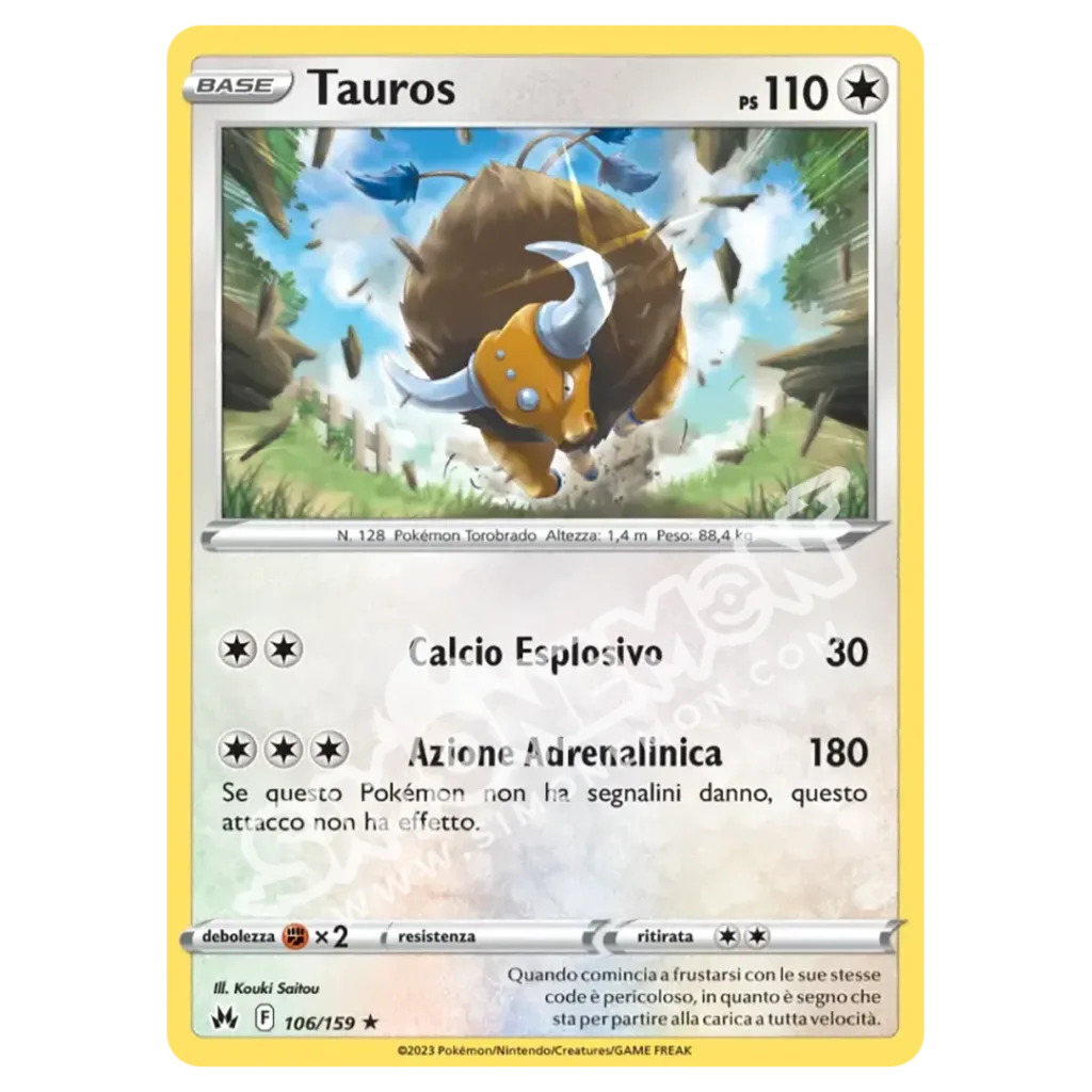 Tauros 106/159 Zenit Regale Reverse (IT)