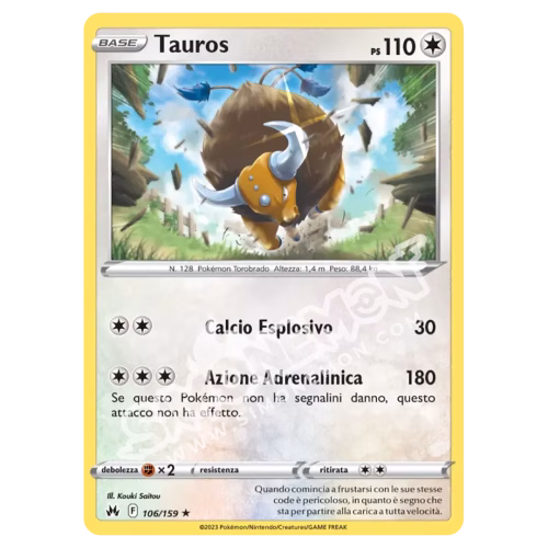 Tauros 106/159 Zenit Regale Reverse (IT)