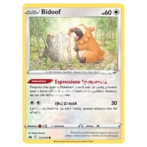 Bidoof 111/159 Zenit Regale Reverse (IT)