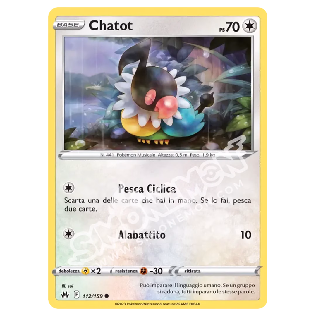 Chatot 112/159 Zenit Regale (IT)