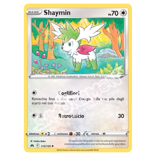 Shaymin 115/159 Zenit Regale (IT)