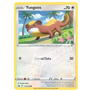 Yungoos 117/159 Zenit Regale Reverse (IT)